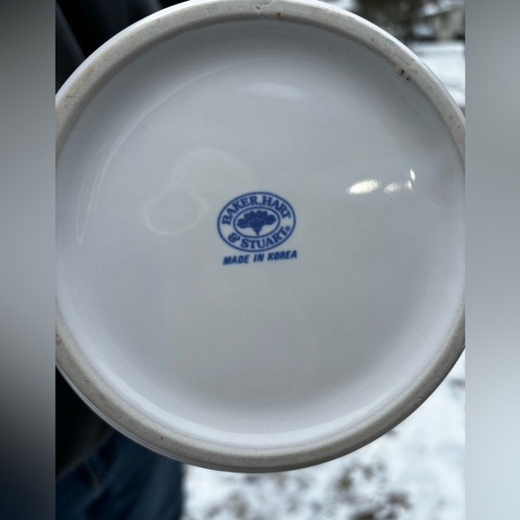 Vintage Copper Insulated Teapot ceramic white teapot - Picture 3 of 3